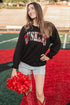 Plaid Huskers Sweatshirt
