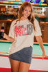 NEB Pattern Tee (Cream)