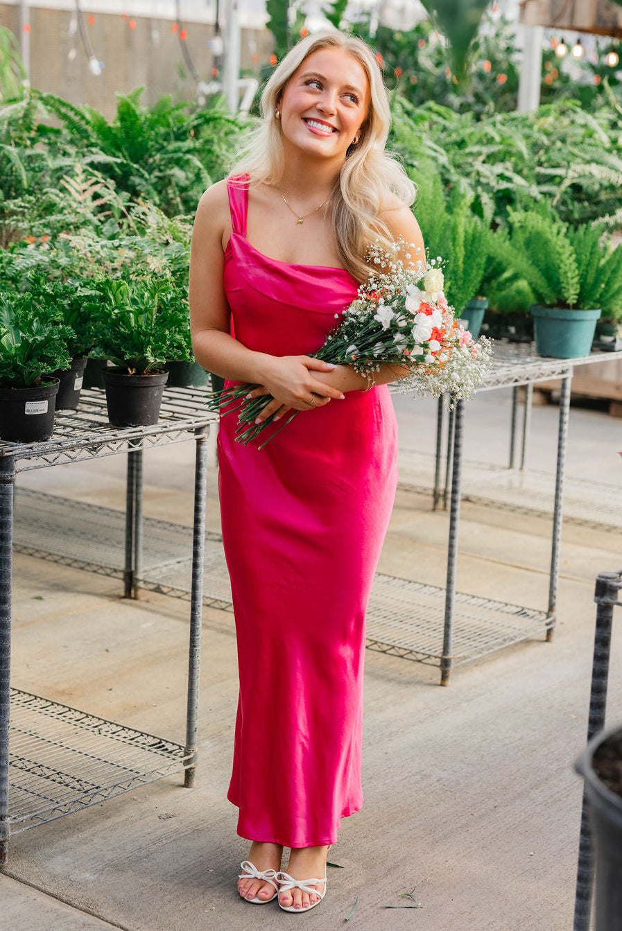 spring formal maxi dress Elsa Satin Cap Sleeve Mother of Size:MEDIUM - US WOMEN 6.5 - UK 4.5 - EU 38 Make a statement in live-us
