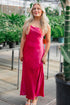 Elsa Satin Maxi Dress