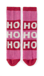 Ho Ho Ho Socks (Pink)