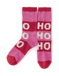 Ho Ho Ho Socks (Pink)