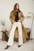 Between Meetings Trench Coat