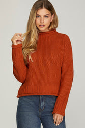 Silver Bells Knit Sweater