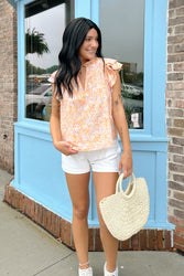 Sunset Bloom Top