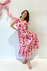 Poppy Floral Maxi Dress
