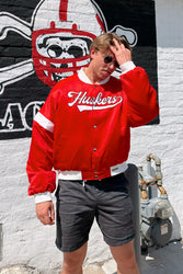 Nebraska Miles Swipe Varsity Jacket