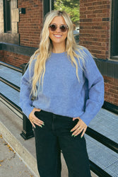 Heather Knit Sweater