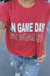 On Game Days Tee