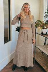 Kaylee Knit Midi Skirt