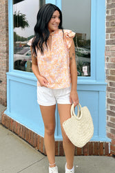 Sunset Bloom Top