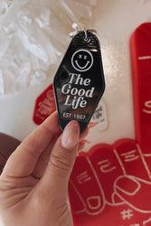 The Good Life Keychain (Black)