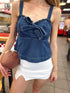 Darling Denim Crop Top