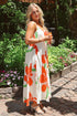 Coral Crush Maxi Dress