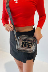 NE Patch Clear Bag (Black)