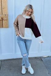 Perfect Patch Knit Sweater