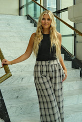 Starting Over Plaid Pants