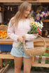 Spring Picnic Knit Sweater