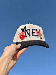 NE Patch Corduroy Hat