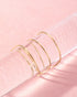 Mollie Bar Gold Bracelet