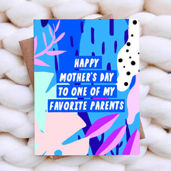 Favorite Parents Mom Card