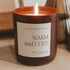 Warm & Cozy Matte Candle