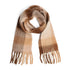 Plaid Fringe Scarf