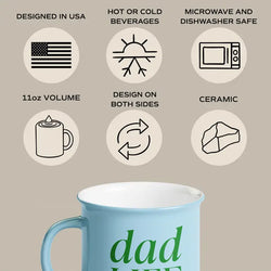 Dad Life Campfire Mug