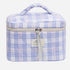 Simple Plaid Makeup Bag (Large)