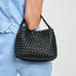 Kaia Woven Crossbody (Black)