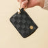 Check Zip Around Wallet (Black)