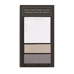Tortured Note Takers Sticky Note Set