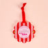 Peppermint Stripes Picture Frame Ornament