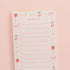 Berries & Bows To Do Notepad