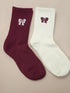 Bow Half Crew Socks