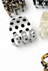 Polka Dot Mini Claw Clips