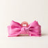 Hot Pink Satin Bow Claw Clip