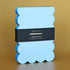 Aqua/Blue Scalloped Shaped Notepad