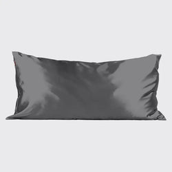 Satin King Pillowcase (Charcoal)