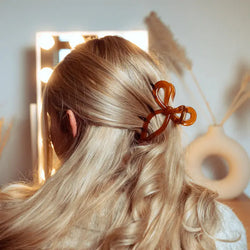 Cute Bow Claw Clip (Brown)