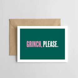 Grinch Please Card