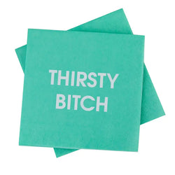 Thirsty Bitch Cocktail Napkins