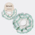 Seafoam Blue Crochet Scrunchie