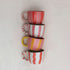 Summer Striped Stoneware Mug