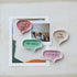 Stoneware Speech Balloon Shaped Dish