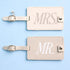 Mr and Mrs Luggage Tags