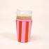 Sicily Stripes Pink Large Drink Sleeve