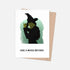 Elphaba Wicked Birthday Card