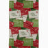 Christmas Letter Pile Tea Towel