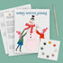 Winter Snowman Watercolor Kit